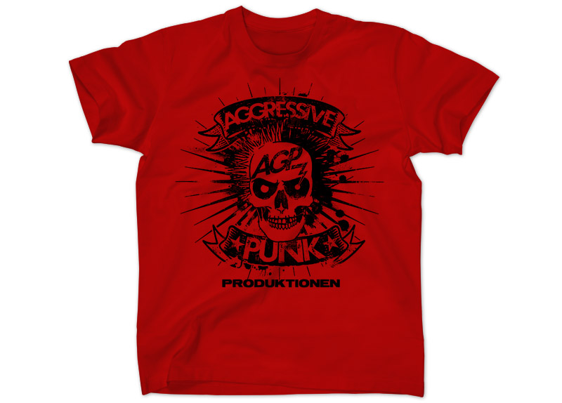 AGGRESSIVE PUNK PRODUKTIONEN - Logo T-Shirt