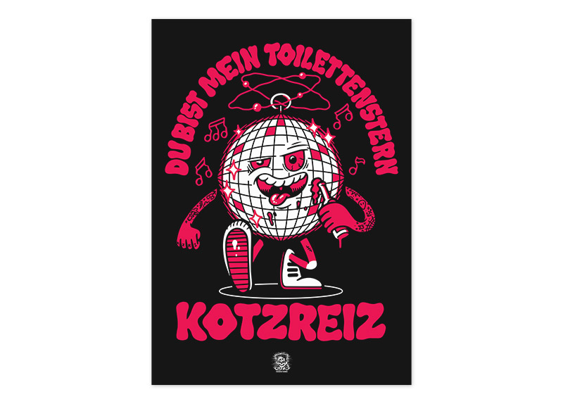 KOTZREIZ - Toilettenstern Poster