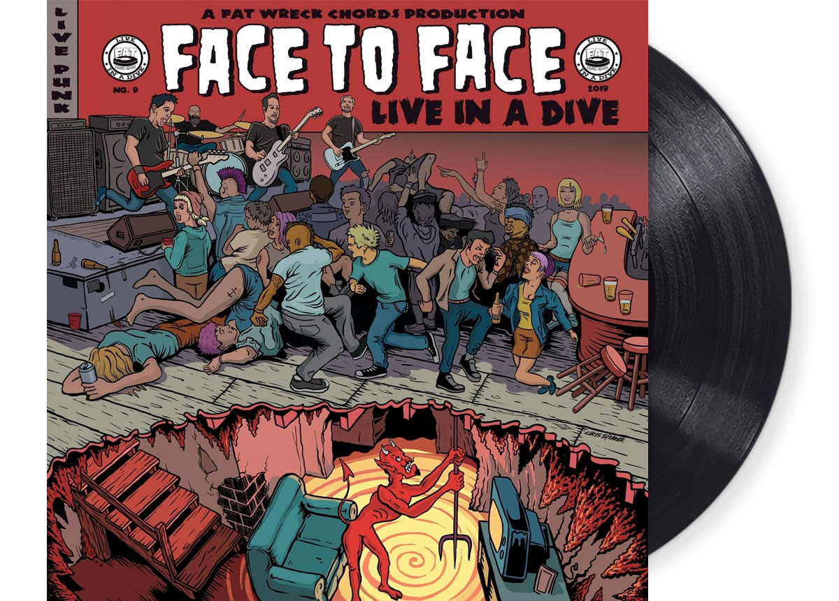FACE TO FACE - Live in a Dive 12" LP FACE TO FACE - Live in a Dive 12" LP