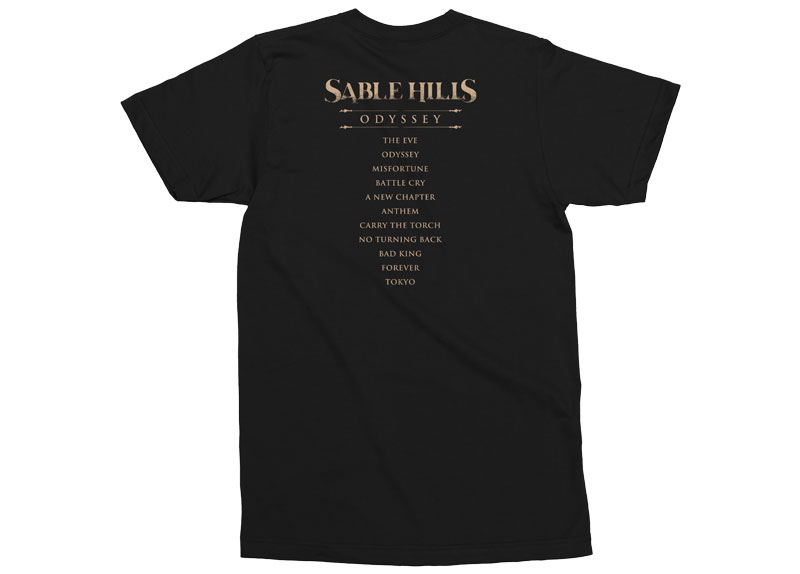 SABLE HILLS - Odyssey T-Shirt SABLE HILLS - Odyssey T-Shirt