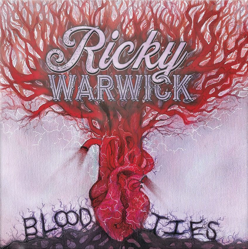 WARWICK, RICKY - Blood Ties CD + Patch WARWICK, RICKY - Blood Ties CD + Patch