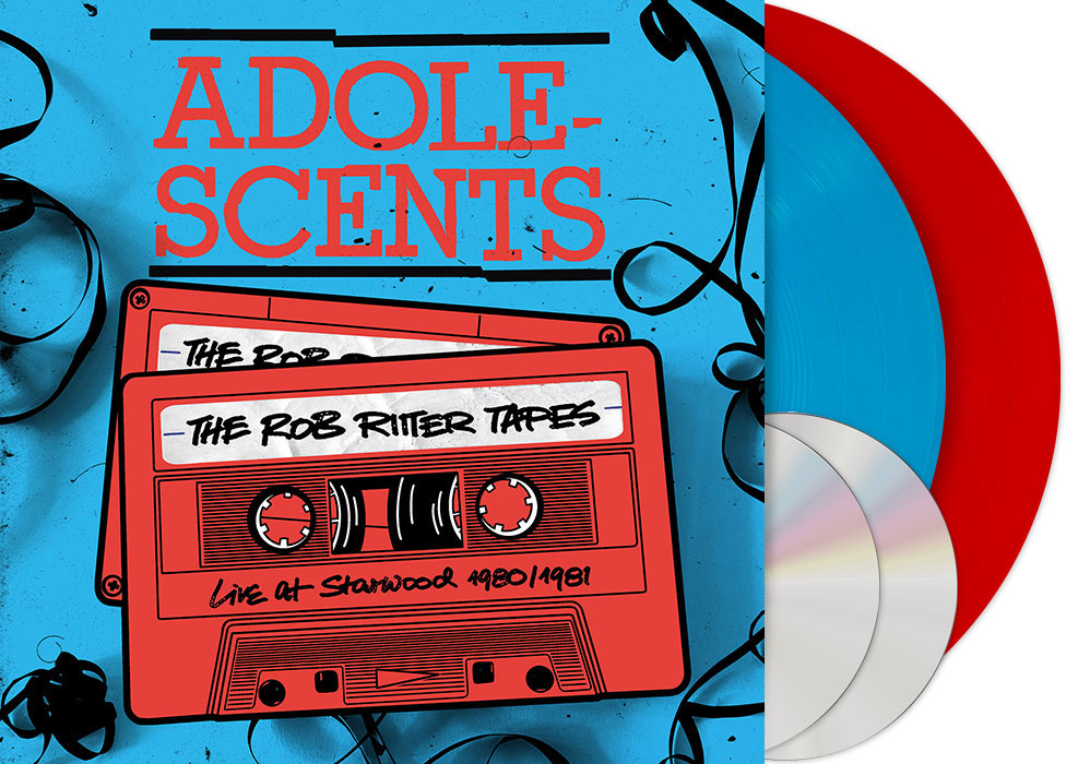 ADOLESCENTS - The Rob Ritter Tapes 12" DO-LP ...