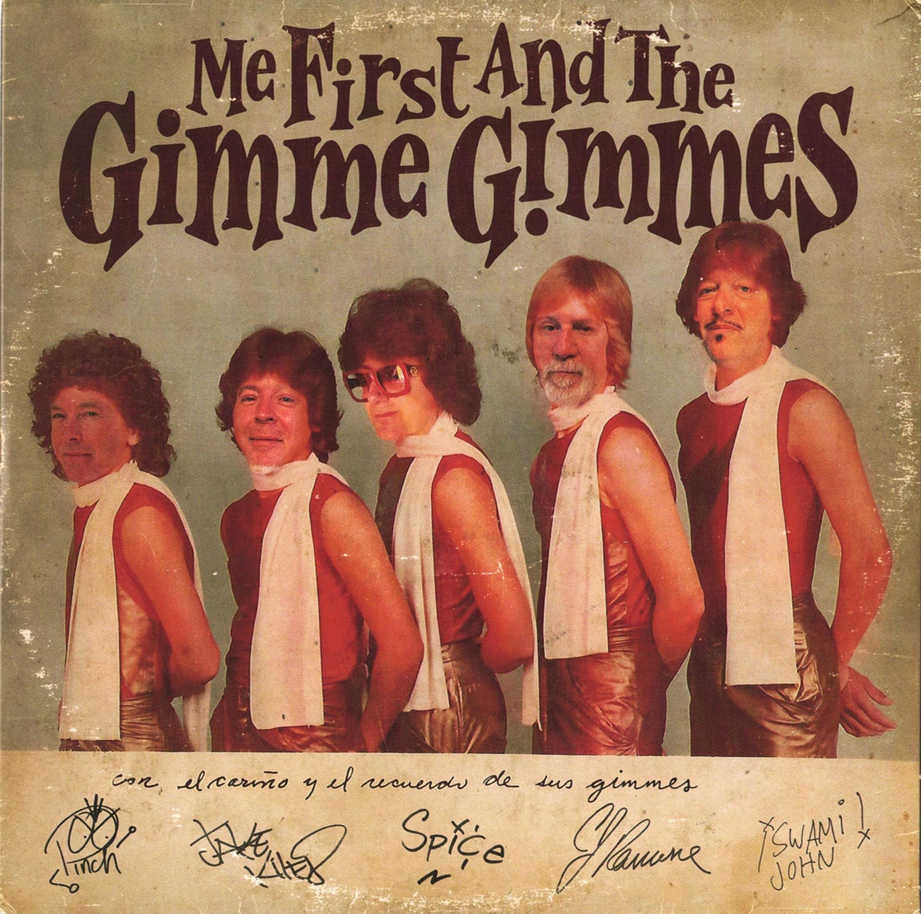 ME FIRST AND THE GIMME GIMMES - Most People I Know Think That I’m Crazy 7" EP - BLACK ME FIRST AND THE GIMME GIMMES - Most People I Know Think That I’m Crazy 7" EP - BLACK