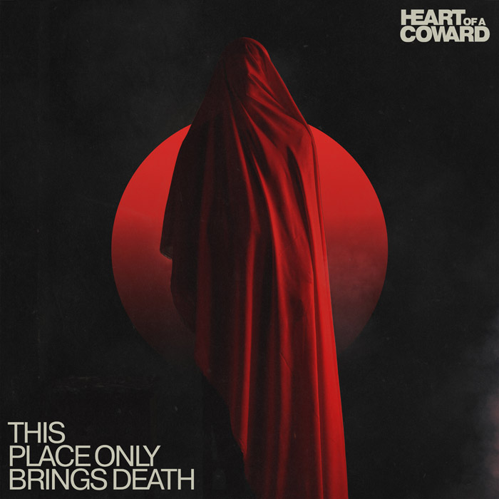 HEART OF A COWARD - This Place Only Brings Death 12" LP - SPLATTER HEART OF A COWARD - This Place Only Brings Death 12" LP - SPLATTER