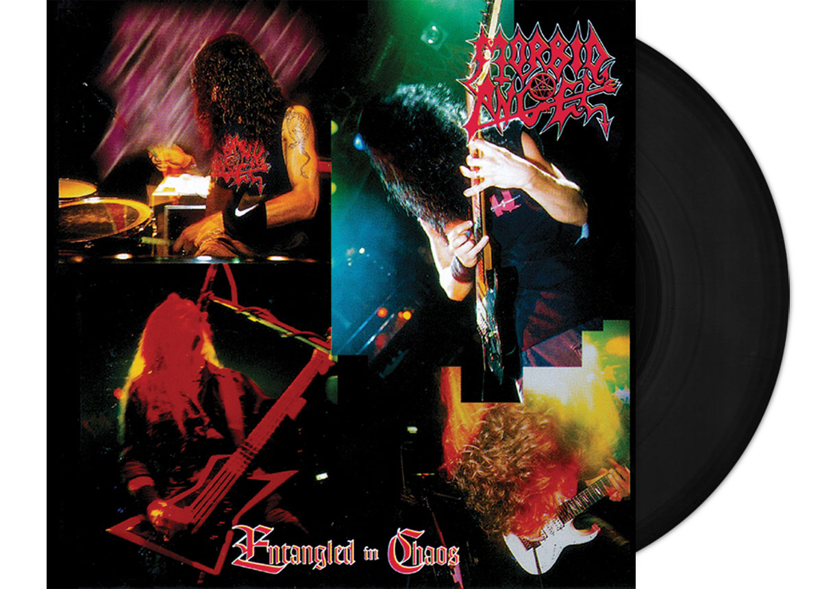 MORBID ANGEL - Entangled In Chaos 12" LP - BL...
