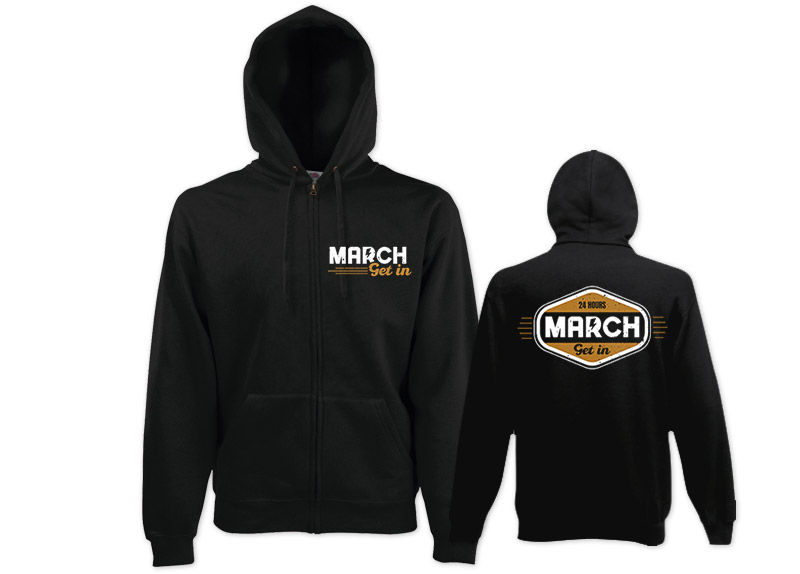 MARCH - Get In Zipper