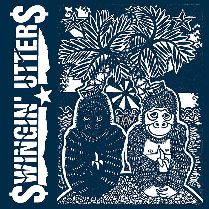 SWINGIN' UTTERS - Peace And Love CD SWINGIN' UTTERS - Peace And Love CD
