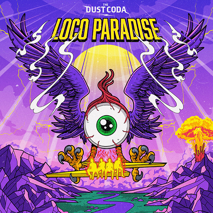 DUST CODA, THE - Loco Paradise 12" LP - BLACK