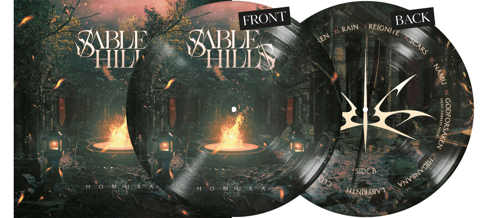 SABLE HILLS - Homura 12" LP - PICTURE