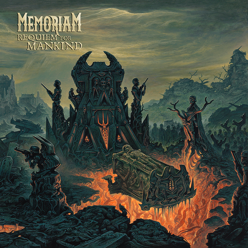 MEMORIAM - Requiem For Mankind 12" LP - YELLOW RED