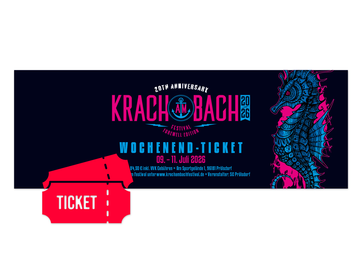 Krach Am Bach Open Air - Weekend-Ticket - 09....