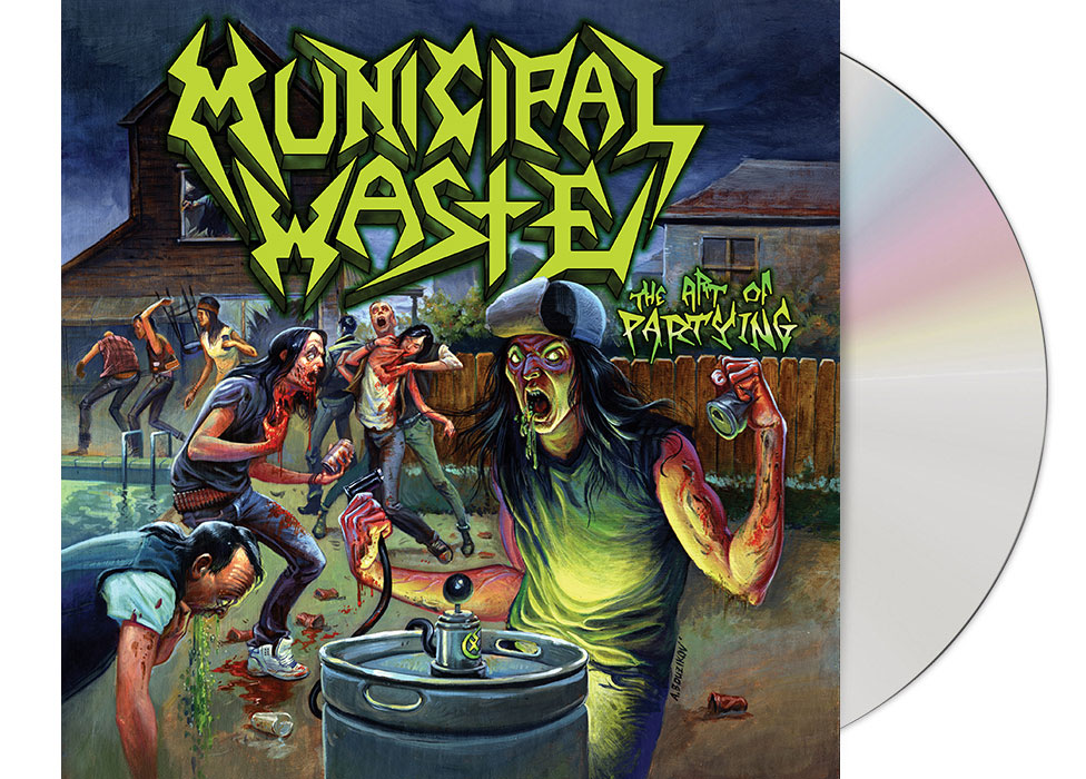 MUNICIPAL WASTE - The Art Of Partying CD