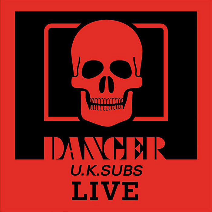 U.K. SUBS - Danger - Live (The Chaos Tape) CD U.K. SUBS - Danger - Live (The Chaos Tape) CD