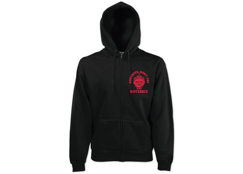 KOTZREIZ - Punkboys Don't Cry (Rot) Zipper