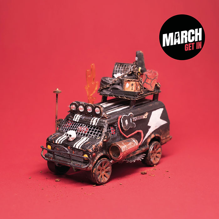 MARCH - Get In 12" LP - WHITE MARCH - Get In 12" LP - WHITE