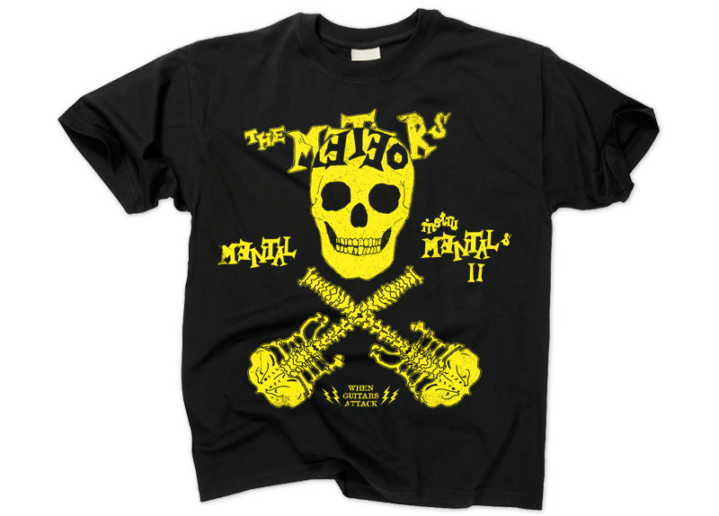 METEORS, THE - Mental Instrumentals II T-Shir...