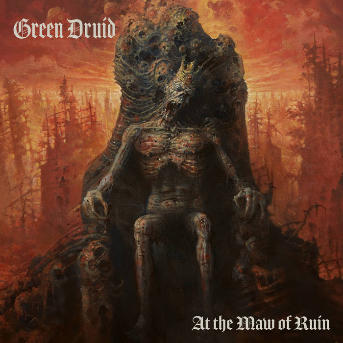 GREEN DRUID - At The Maw Of Ruin 12" DO-LP - BLACK