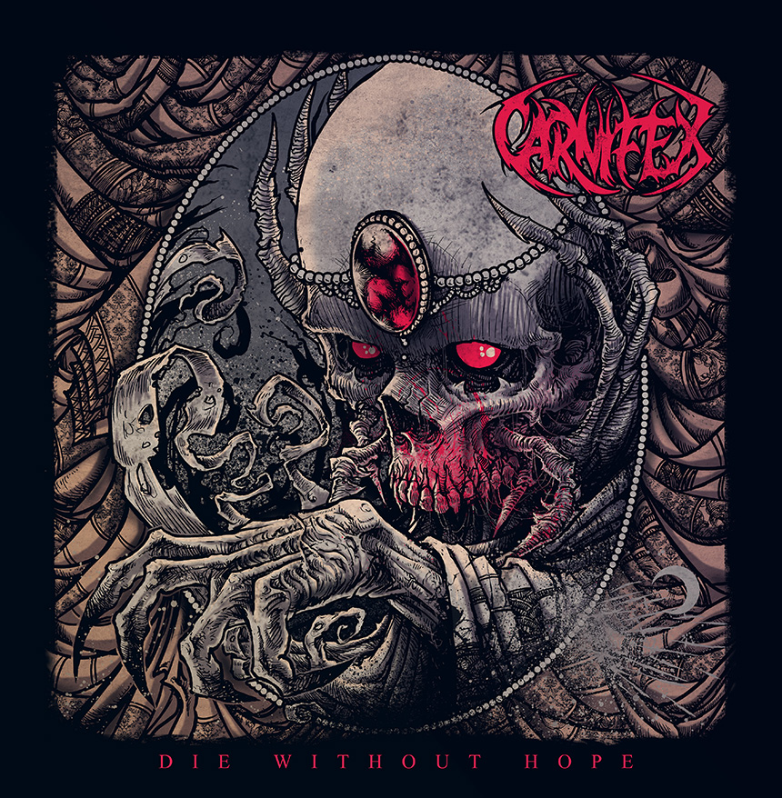 CARNIFEX - Die Without Hope 12" LP - SILVER BLACK