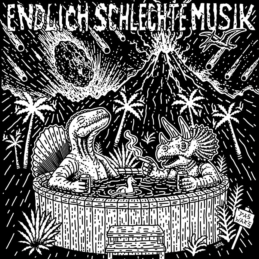 ENDLICH schlechte MUSIK - Das war‘s 12" LP - COLORED RE-VINYL