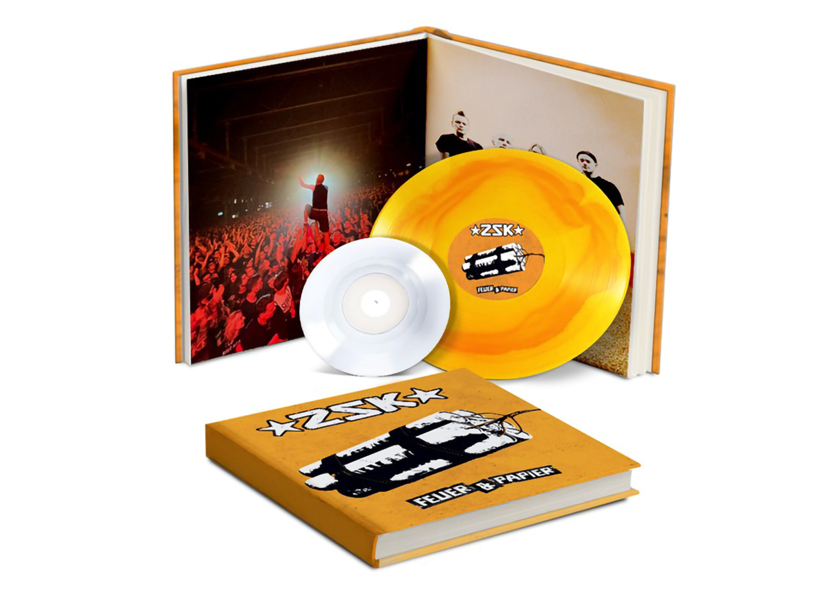 ZSK - Feuer & Papier 12" LP - MEDIABOOK + 7" ...