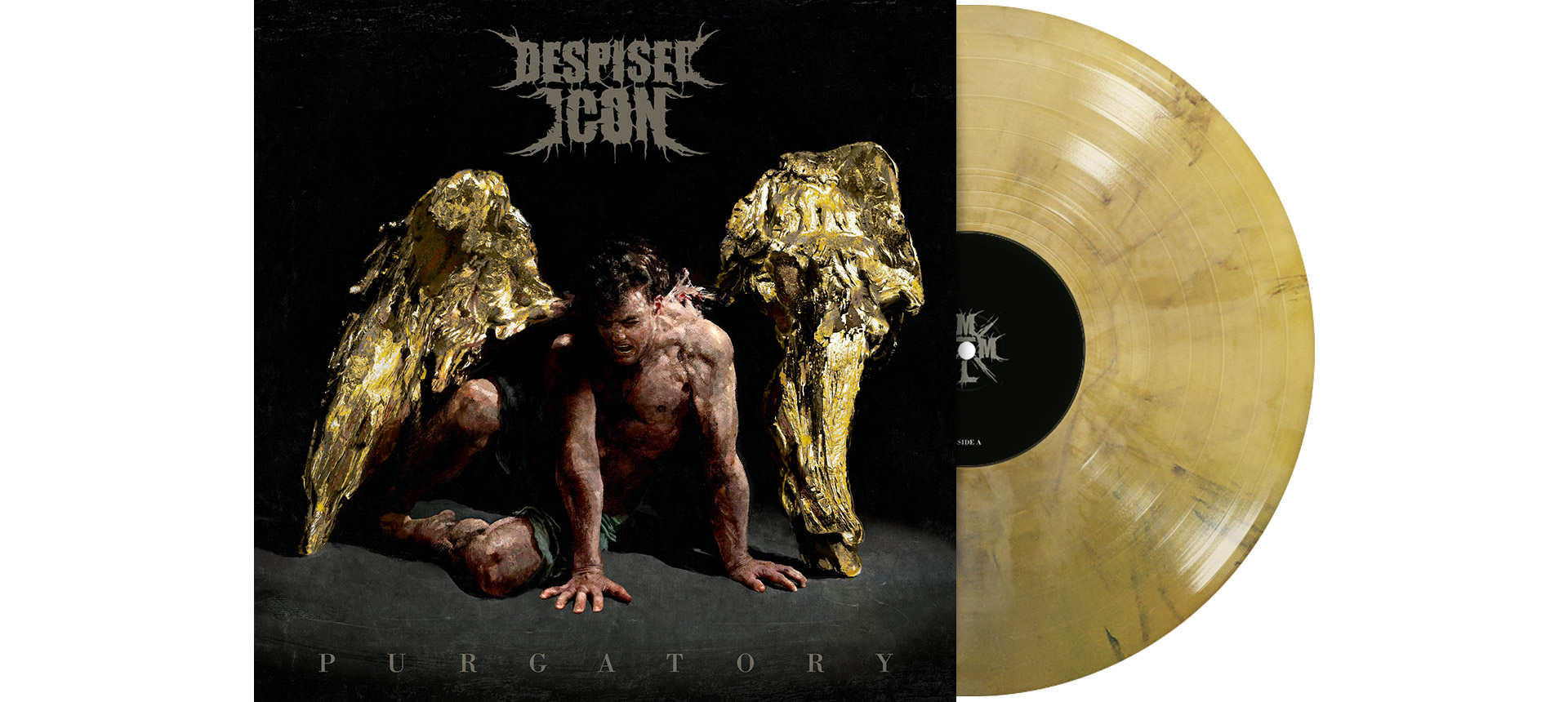 DESPISED ICON - Purgatory 12" LP - GOLD BLACK