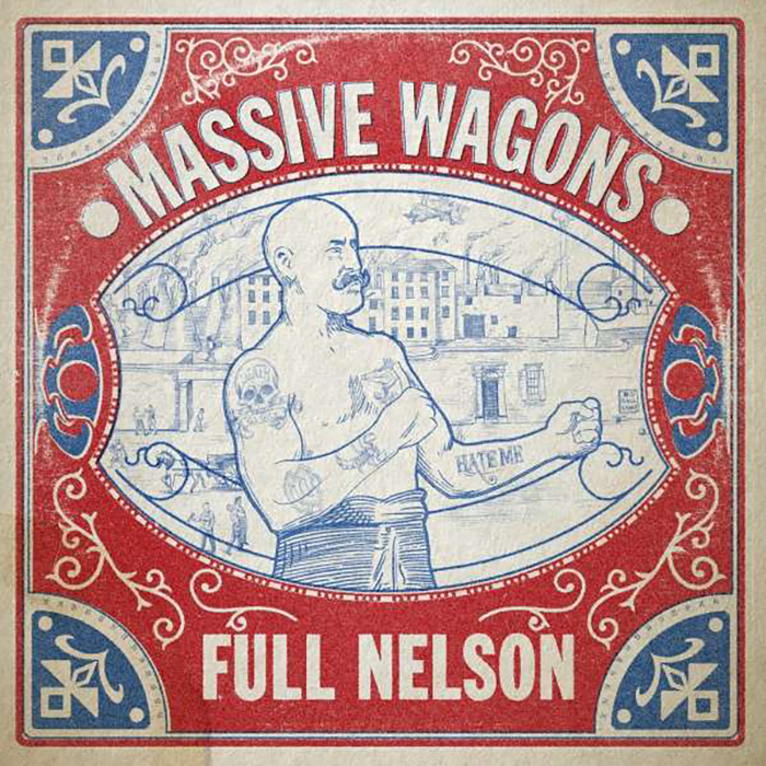 MASSIVE WAGONS - Full Nelson 12" LP - BLACK MASSIVE WAGONS - Full Nelson 12" LP - BLACK