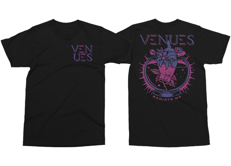 merch_shirt_venues_radiateme_ VENUES - Radiate Me T-Shirt