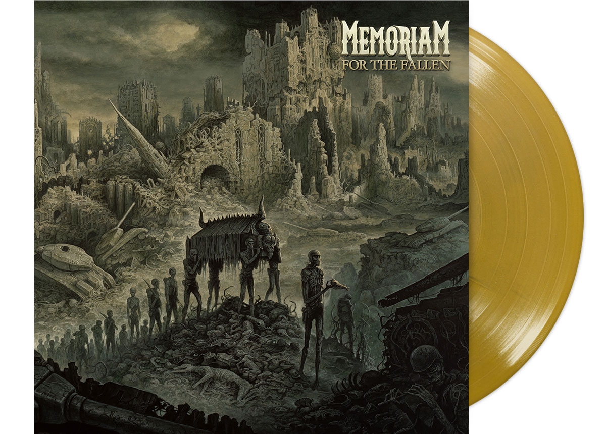 MEMORIAM - For The Fallen 12" LP - GOLD