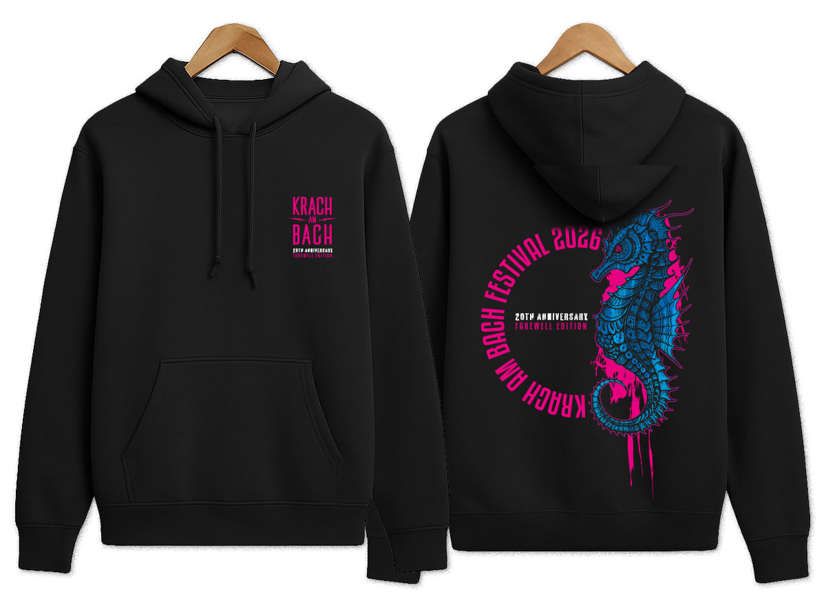 KRACH AM BACH - Festival 2026 Logo Hoodie