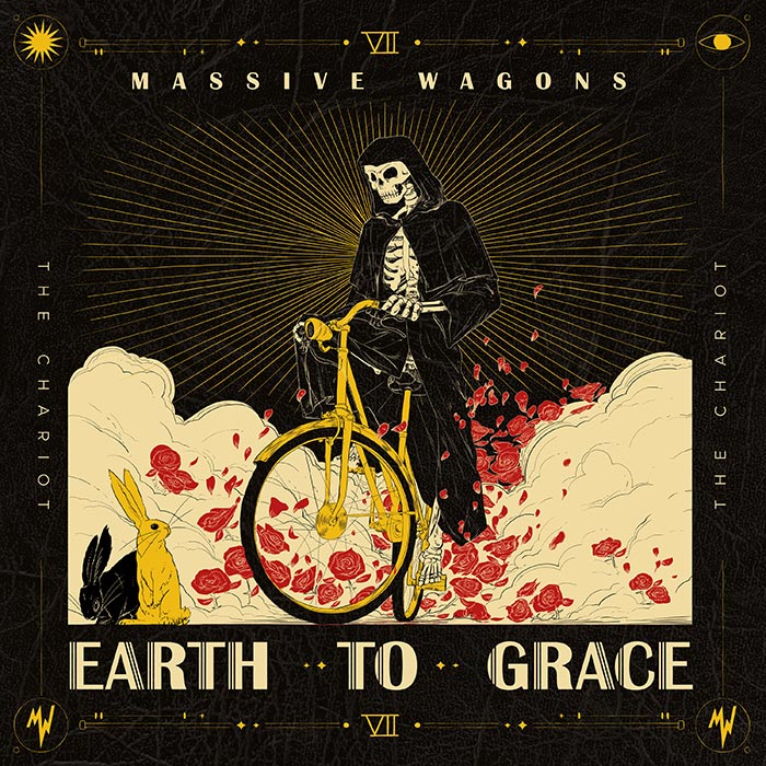 MASSIVE WAGONS - Earth To Grace 12" LP - BLACK MASSIVE WAGONS - Earth To Grace 12" LP - BLACK