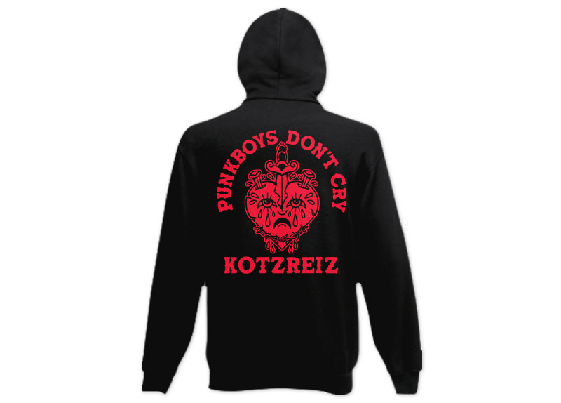 KOTZREIZ - Punkboys Don't Cry (Rot) Zipper