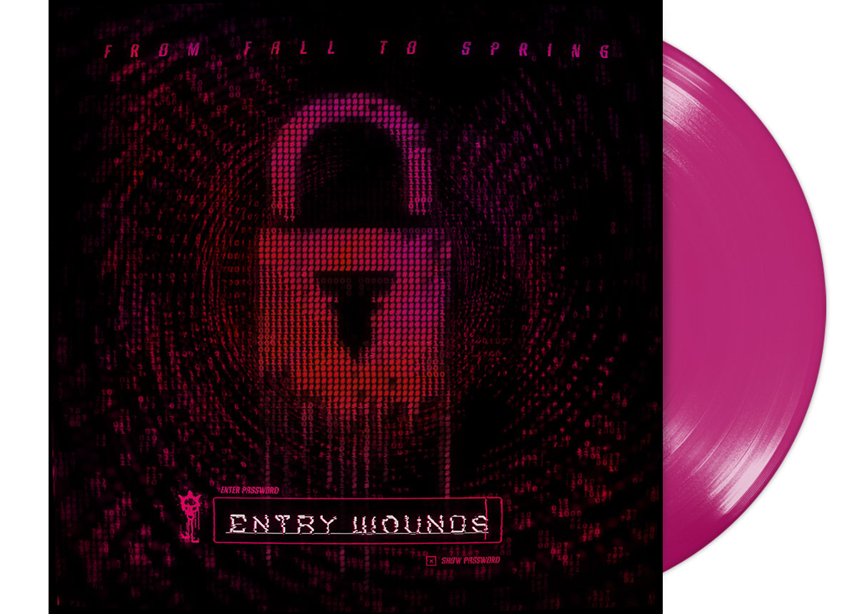 Vinyl_1200x860_fromfalltospring-entrywounds-Magenta FROM FALL TO SPRING - Entry Wounds 12" LP - M...