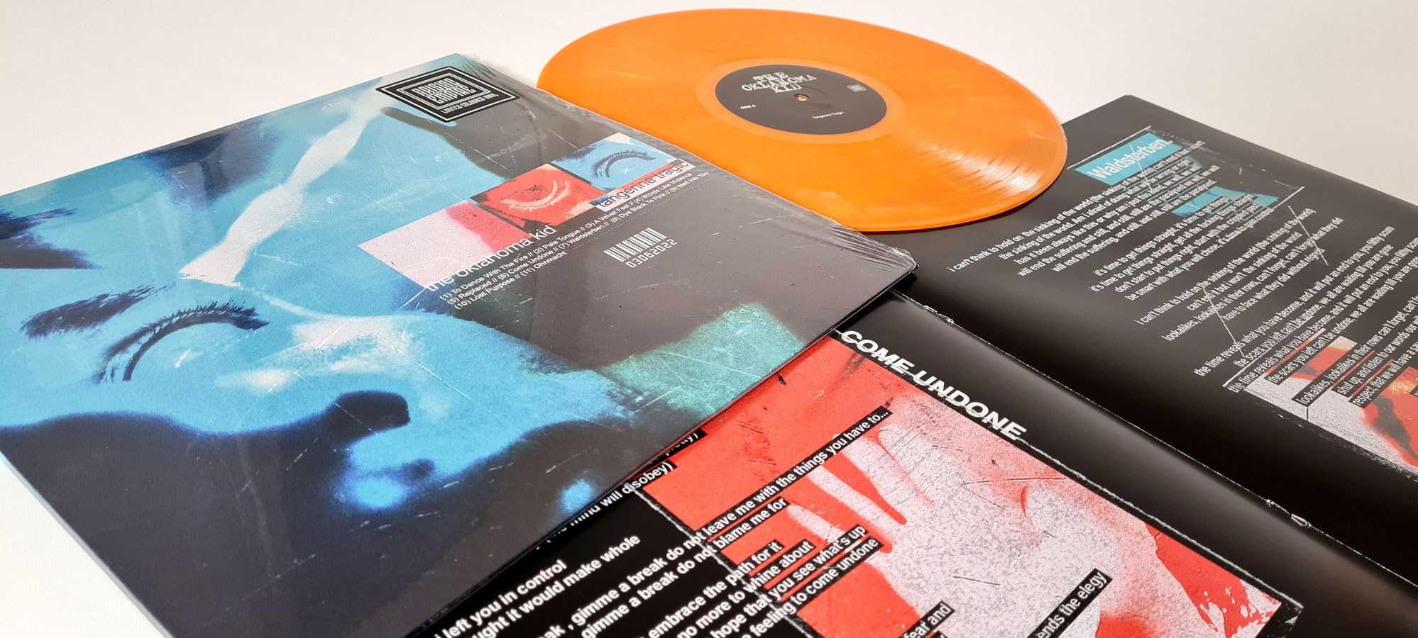 OKLAHOMA KID, THE - Tangerine Tragic 12" LP - MARBLED OKLAHOMA KID, THE - Tangerine Tragic 12" LP - MARBLED