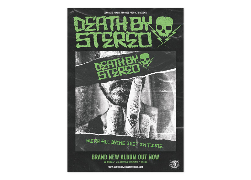 DEATH BY STEREO - We're All Dying Just In Tim...