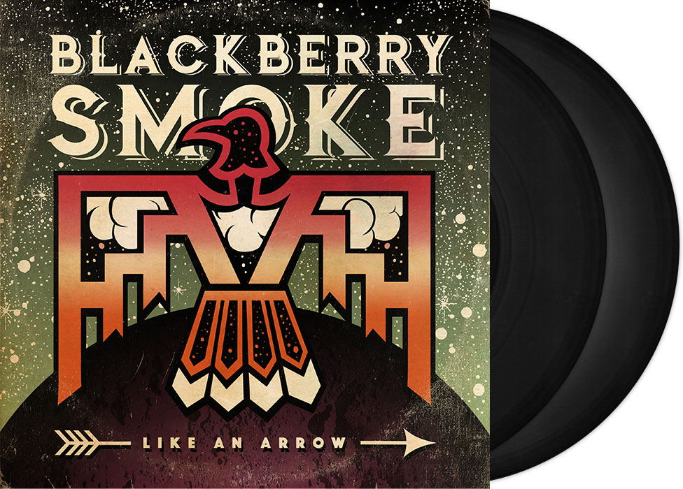 BLACKBERRY SMOKE - Like An Arrow 12" DO-LP - BLACK + Signed Postcard
