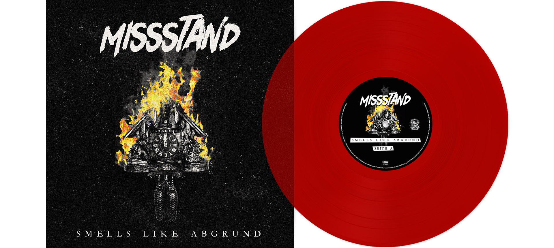 MISSSTAND - Smells Like Abgrund 12" LP - RED