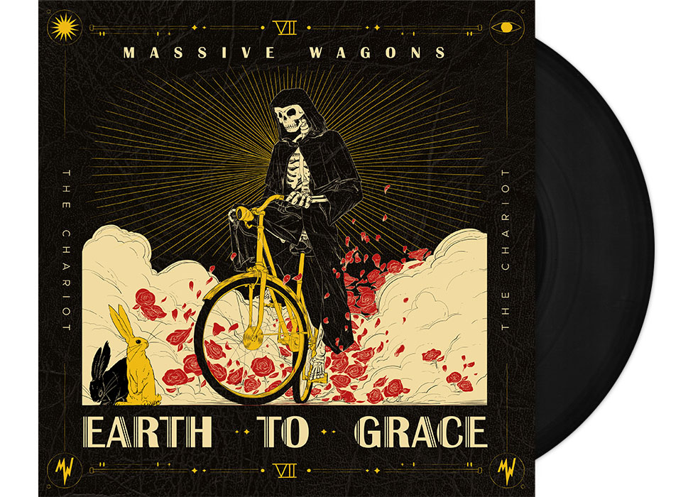 vinyl_massive_black MASSIVE WAGONS - Earth To Grace 12" LP - BLAC...