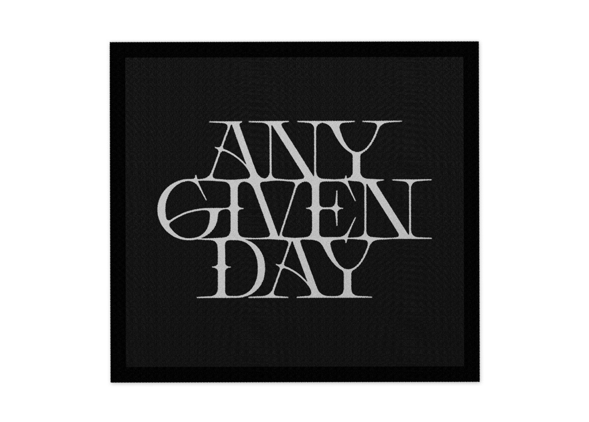 ANY GIVEN DAY - Logo Patch ANY GIVEN DAY - Logo Patch