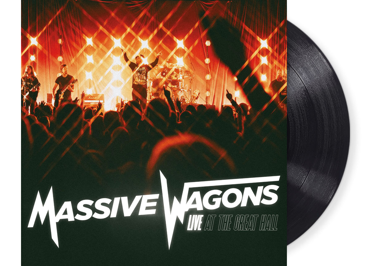 MASSIVE WAGONS - Live at The Great Hall  12" ...