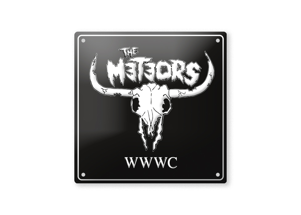 METEORS, THE - WWWC Metal Sign