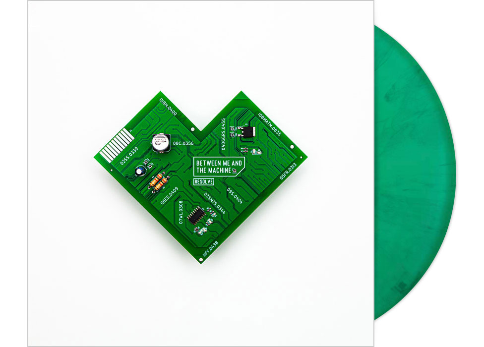 RESOLVE - Between Me And The Machine 12" LP -...