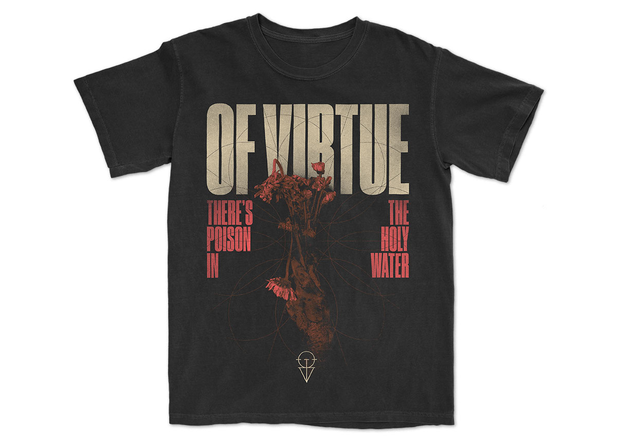 OF VIRTUE - Poison In The Water T-Shirt BLACK