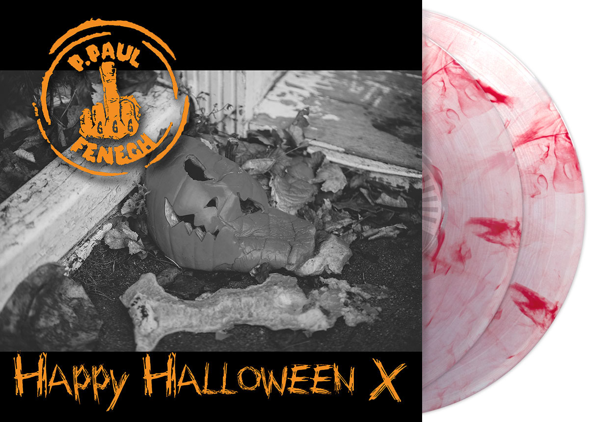 Vinyl_1200x860_PPaulFenech_HappyHalloweenX_Marbled P. PAUL FENECH - Happy Halloween X 12" DO-LP ...