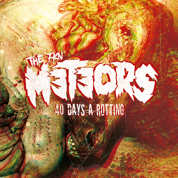METEORS, THE - 40 Days a Rotting 12" LP - YELLOW METEORS, THE - 40 Days a Rotting 12" LP - YELLOW