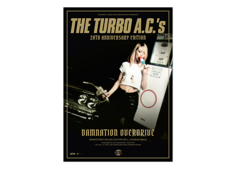TURBO A.C.'s, THE - Damnation Overdrive Poste...