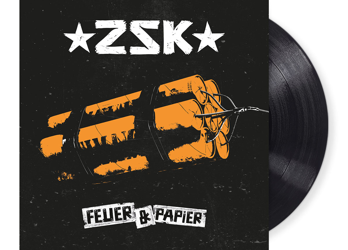 ZSK - Feuer & Papier 12" LP - BLACK