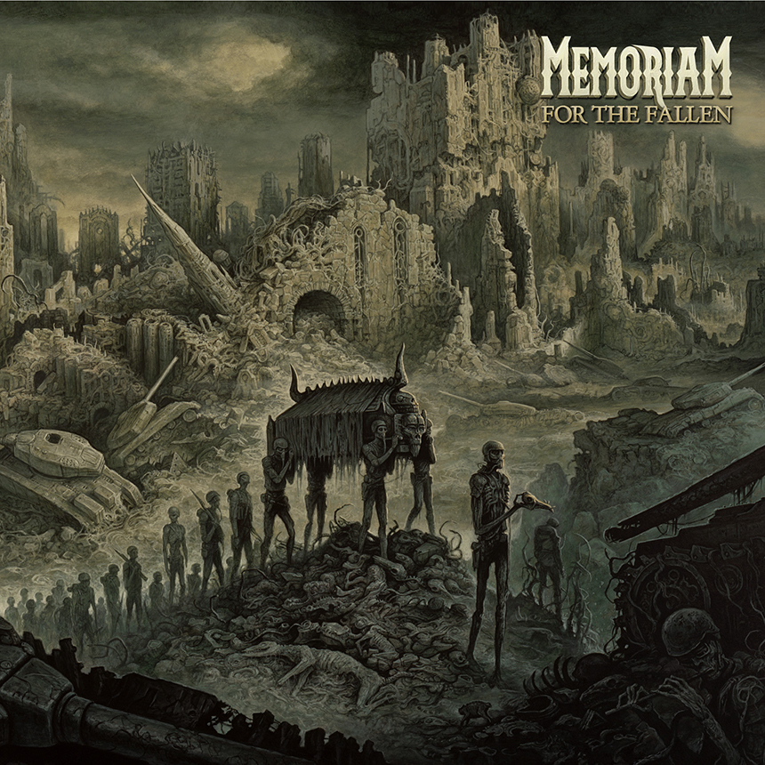 MEMORIAM - For The Fallen 12" LP - GOLD