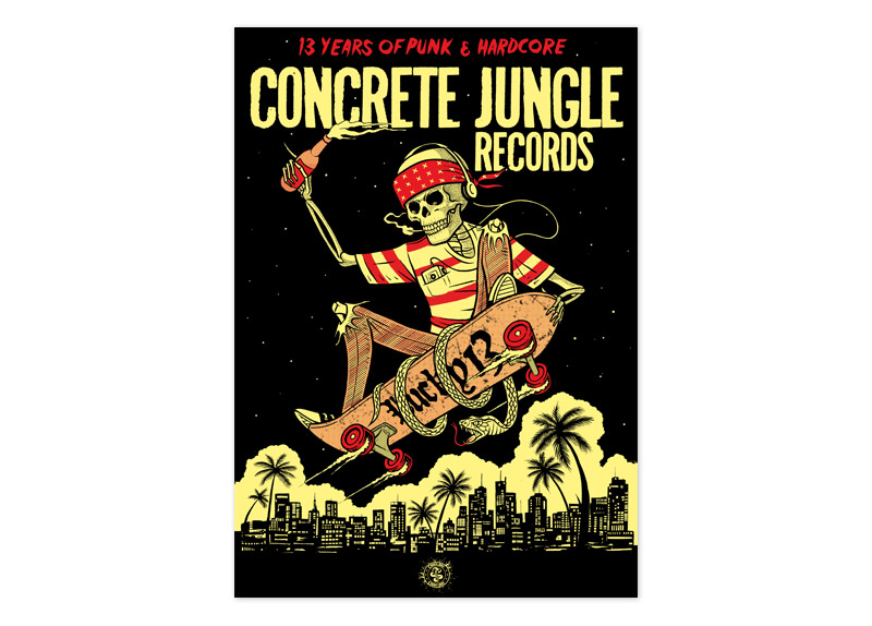 CONCRETE JUNGLE RECORDS - 13 Years Anniversar...