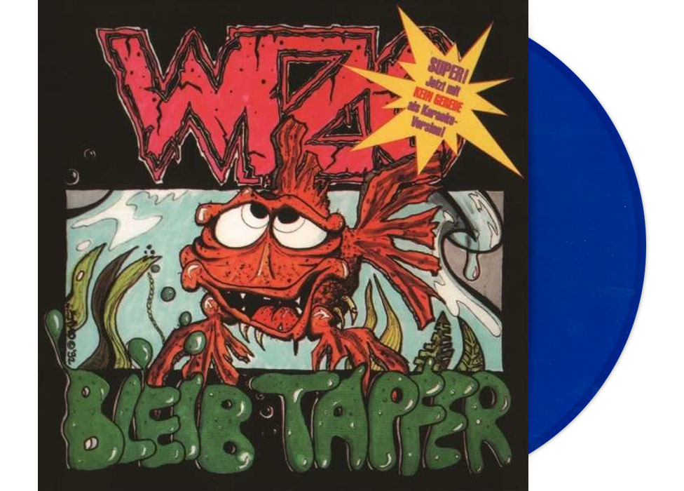 vinyl_wizo_tapfer WIZO - Bleib Tapfer 12" LP - BLUE