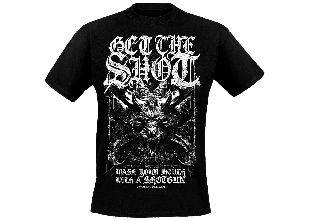 merch_shirt_gettheshot_dominantpredation GET THE SHOT - Dominant Predation T-Shirt